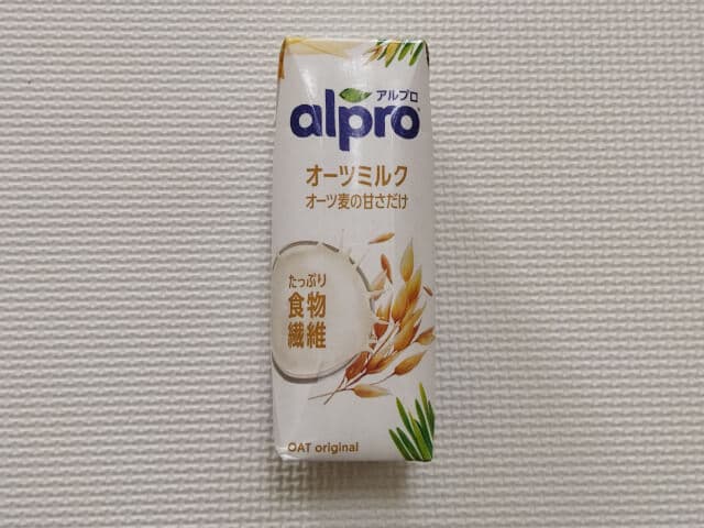 アルプロ オーツミルク（オーツ麦の甘さだけ）　250ml