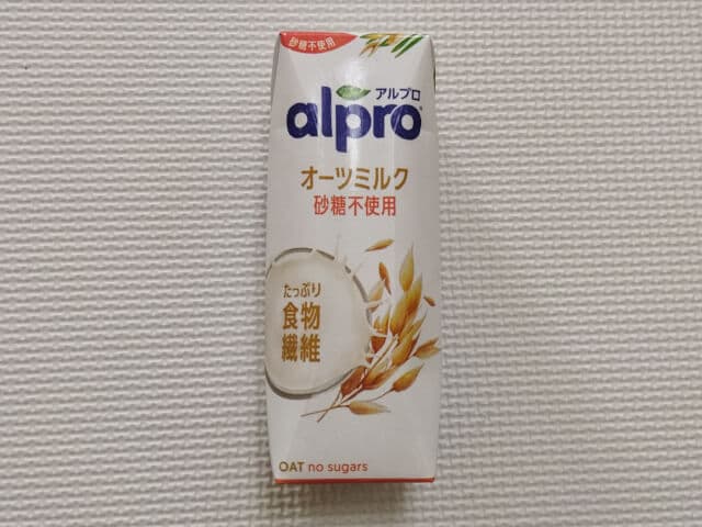 アルプロ オーツミルク（砂糖不使用）　250ml