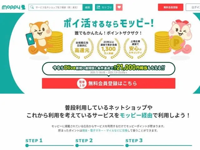 モッピーとは