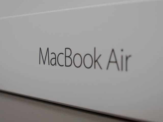 MacBook Air　ロゴ